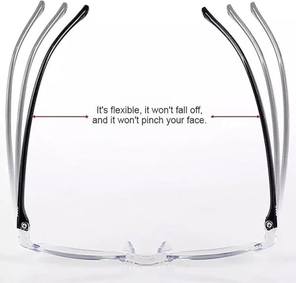All-Day Comfort Tinted Glasses | Sleek Unisex Eyewear Frame - 图片 8